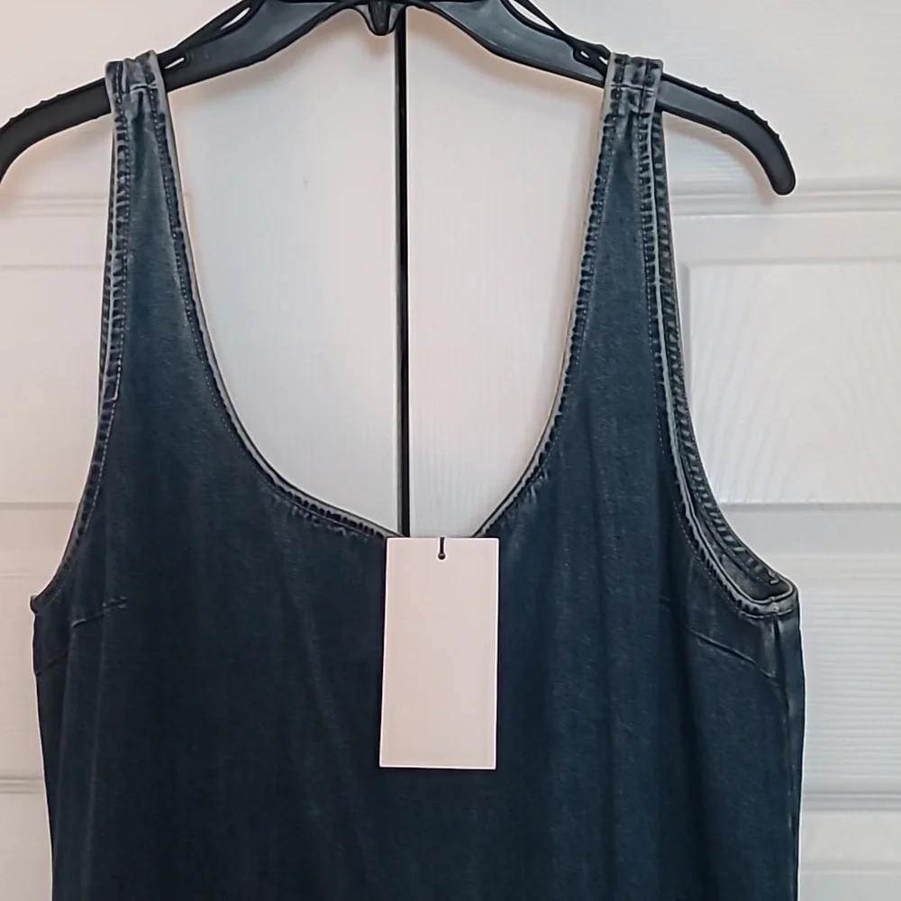 Denim Sleeveless Women's Dress Sixe xl - Picture 2 of 5
